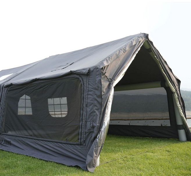 인디언즈 면 에어텐트 8.0 텐트 2026년형 카키 AB도어