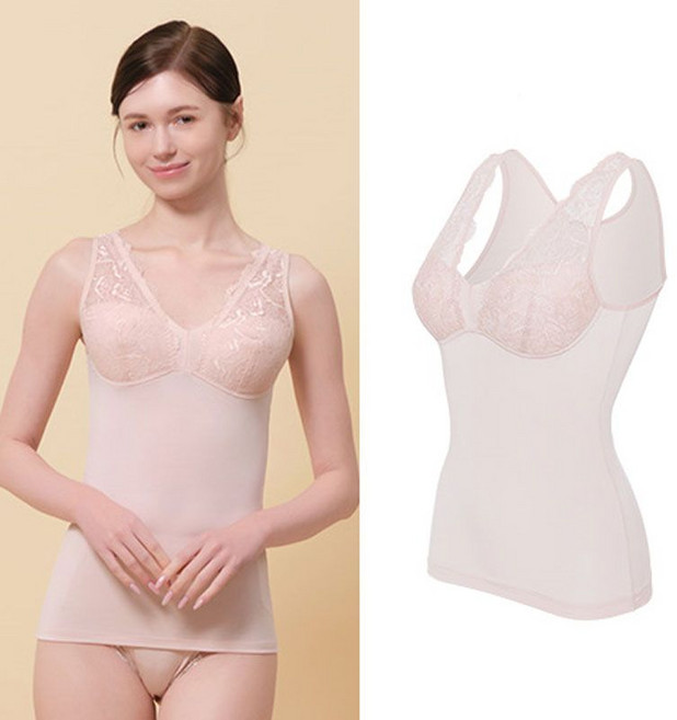 샤론느 풍기인견 브라 란쥬 핑크