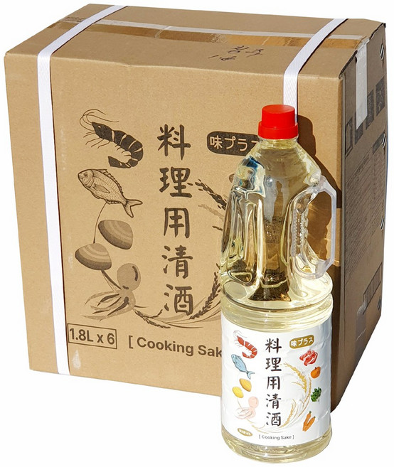 새마원 만능 맛술 요리용청주 1.8L 요리술 요리주, 6개