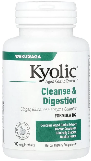 쿄릭 Aged Garlic Extract 정화 포뮬라 102 베지 캡슐 100정, 1개 - 쿠팡