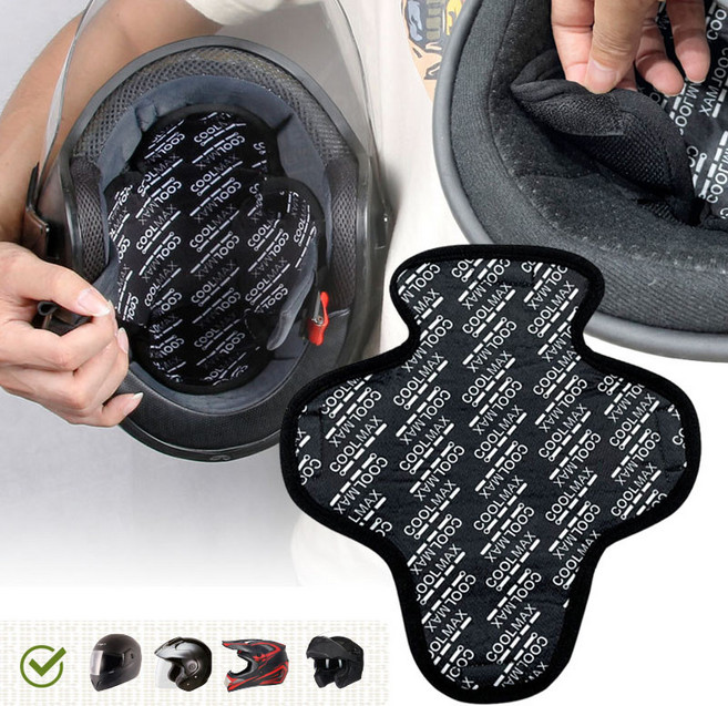 清爽透氣安全帽內襯 快速吸收汗水