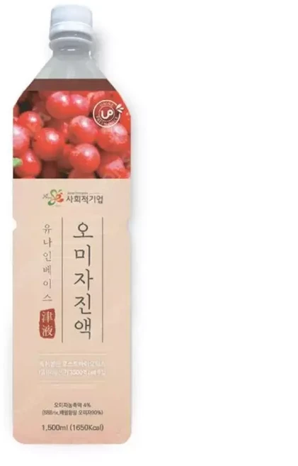 유나인 오미자 진액 1.5L