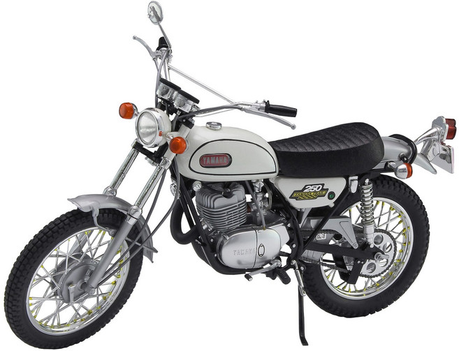 하세가와 110 야마하 트레일 250DT1 플라스틱 모델 SP371