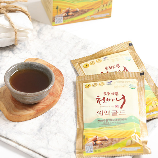 천마니 무주 덕유산 건강한 천마 원액골드 80ml 30포, 1박스