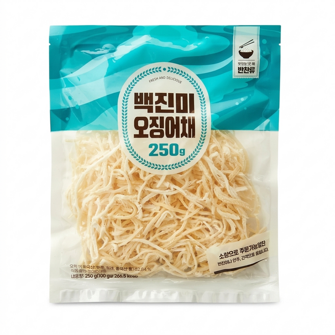 백진미 오징어채, 250g, 1개