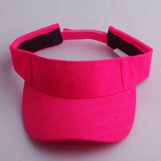 남자 남성 골프 모자 여자 여성 썬캡 버킷햇 밝은 색상 Sun Hat Visors 텍스트 스포츠 테니스 바이저 캡 네온 옐로우 오렌지 그레이 블랙 화이트 네이비 블루 [호환], neon pink