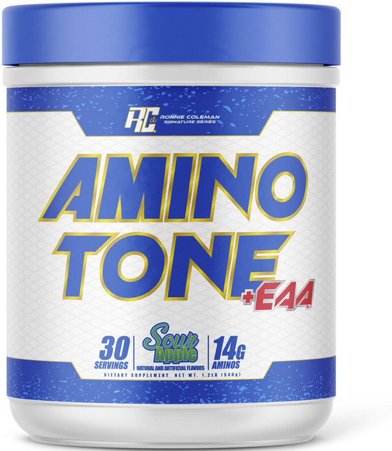 RONNIE COLEMAN 胺基酸Tone+EAA酸蘋果, 1個, 540g