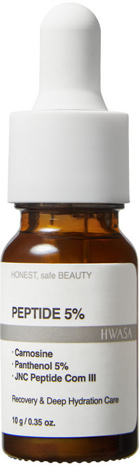 화사 진짜 펩타이드 5% 목 이마 입가 눈가 팔자 미간 6종 주름 개선 리프팅 탄력 케어 더마 퍼밍 앰플, 1개, 10ml