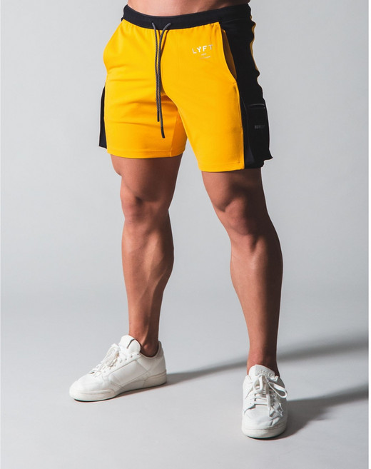 [국내배송] LYFT408 헬스반바지 짐웨어 머슬핏 운동 피트니스 트레이닝