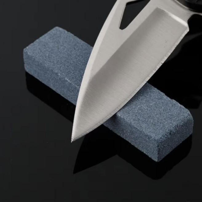 숫돌 미니 캠핑용 칼갈이 칼연마 가위갈이, 1개