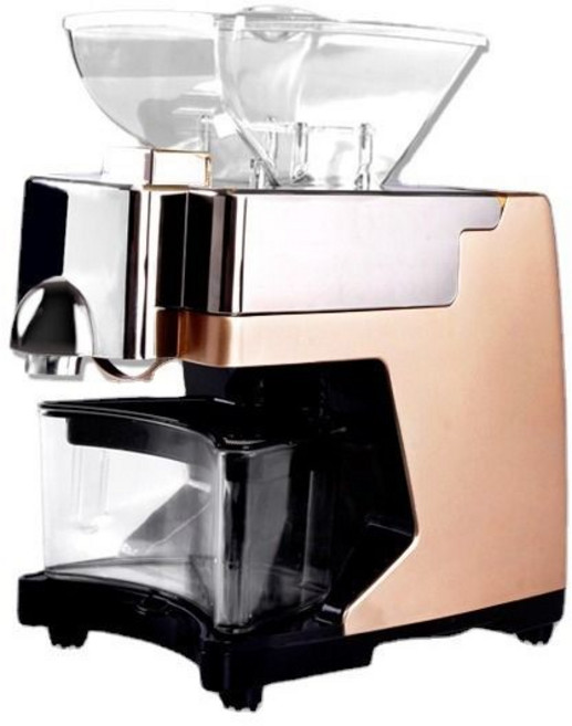 미라클바이 착유기 채유기 가정용 들기름 참기름 기름짜는기계 기계 가정용채유기, 화이트/럭셔리 골드, 1개