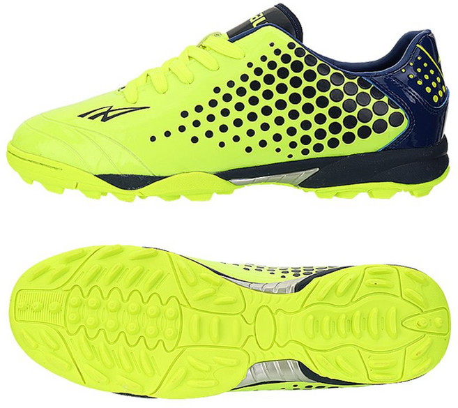 낫소 아레스 AG 풋살화 라임