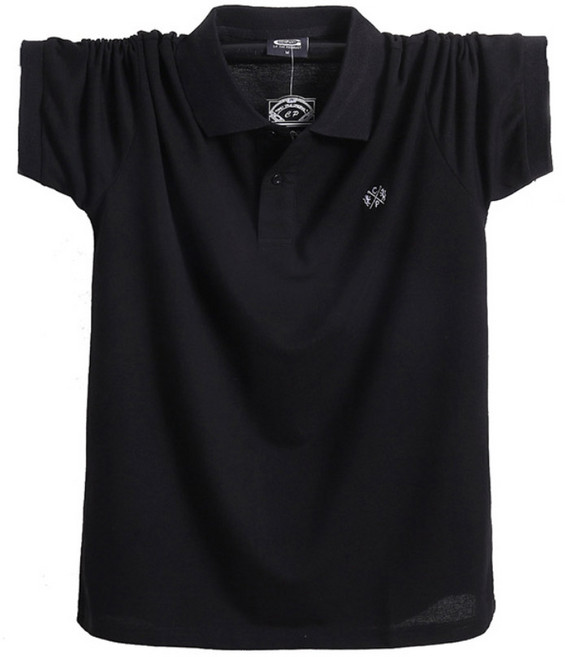 아웃사이즈 OA1808 빅사이즈 남성 자수 PK 반팔 카라 티셔츠