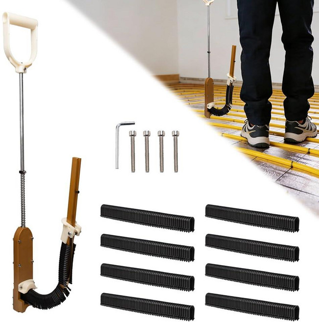 PEX 파이프 스테이플러 폼보드 스테이플 1650개 2.5~5.1cm(1~2인치) 폼 보드용 Pex 스테이플러 키트 구부리지 않고 효율적으로 바인딩 작업을 완료합니다 11, Pex 파이프 스테이플러 폼보드 스테이플러, 폼보드 스