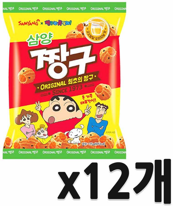 삼양 짱구, 115g, 12개