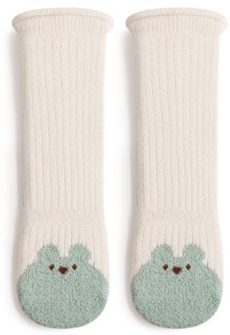 엘림베베 수면반스타킹 무릎양말 6개월 돌 간절기 곰돌이 니삭스