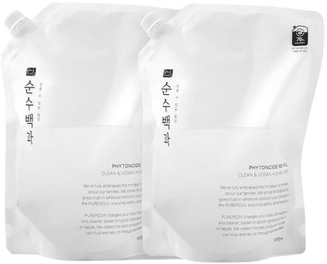 피톤치드순수백과 2L 실내 방 집안 홀애비 천연 탈취제 담배 화장실 냄새 제거제, 1개