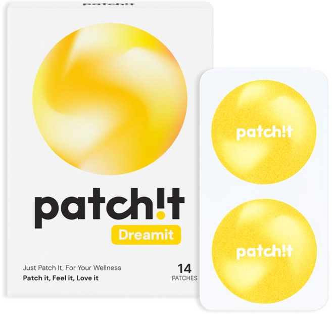 [패칫] 드림잇 멜라토닌 패치, 14개입, 1세트