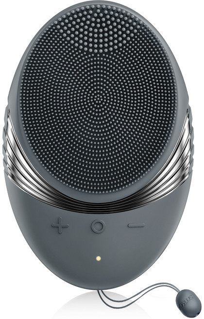 COSLUS 듀얼 밀도 브러시 T존 & U존 맞춤 세안 진동클렌저, 다크 그레이, FBS01