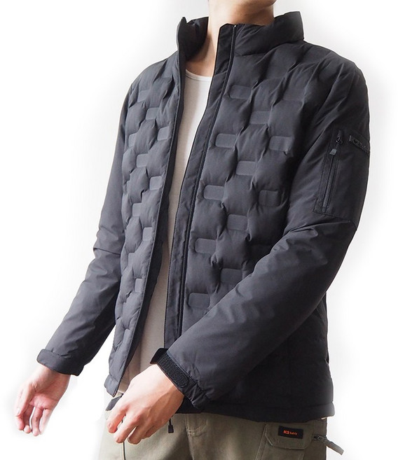 K2 세이프티 슬림 패딩 자켓 블랙 + 아이더 세이프티 양말