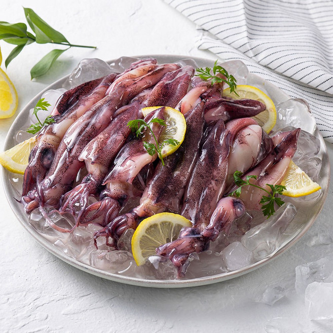 자연산 급냉 총알 한치 1kg(500gx2팩), 1개, 1kg