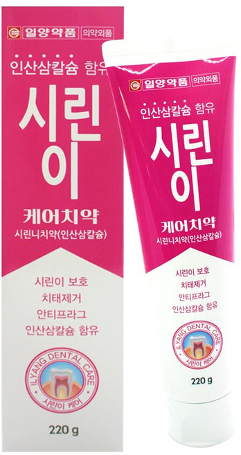 일양약품 시린이 치약, 1개, 220g