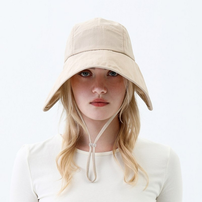 느와드코코 바캉스 페이스커버 아쿠아가드 자외선차단 썬캡 모자