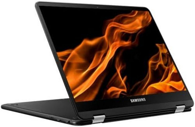 삼성 12인치 컨버터블 크롬북 프로 2K(2400 x 1600) 360도 회전 터치스크린 최대 2GHz 락칩 프로세서 4GB RAM 32GB 저장공간 초고속 Wi-Fi, Pastel Black