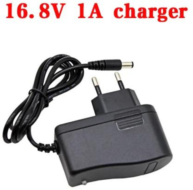 포고핀 리튬 배터리 충전기 3S 4S 6S 7S 12V 14.8V 24V 29V 팩에 적합 12.6V 16.8V 25.2V 29.4V 1A 2A 3A 5A 10A, DC5.5-2.1mm, 16.8V 1A charger, 1개