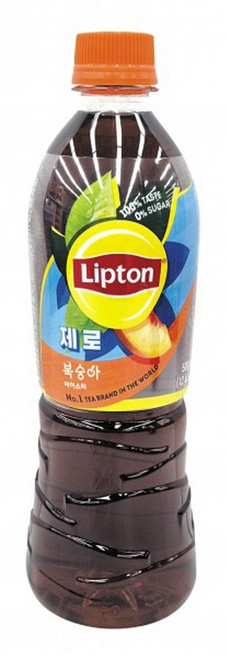 롯데칠성음료 립톤 제로 아이스티 복숭아 펫, 500ml, 24개