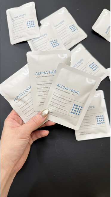 CalerieHealth Alpha Hope 分子氫+PQQ 膳食補充劑, 1g, 1個