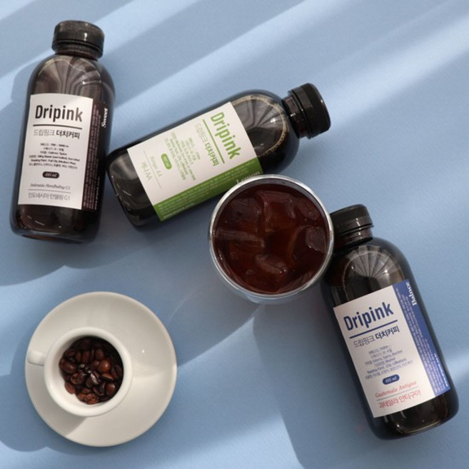 디카페인 500ml 더치커피(콜드브루)원액 카페인 99.9% 제거 시나몬 오렌지, 없음, 1, 1