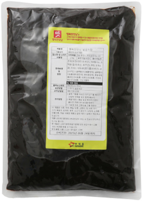 아워홈 행복한맛남 볶음자장 짜장면 짜장밥 춘장, 1개, 2kg