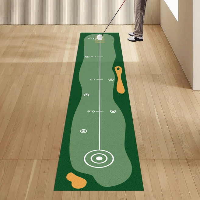 골프 퍼팅 카펫 50X300cm 골프 매트 경량 골프 훈련 패드 휴대용 퍼터 연습 실내 야외 골프 스포츠, 1개, CSJ02