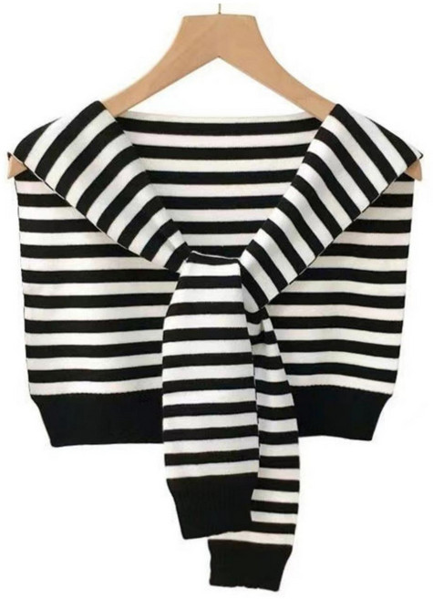 봄 가을 니트 어깨 숄 케이프 망토 머플러