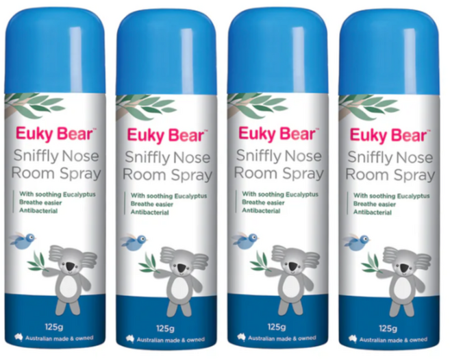 유키베어 룸 스프레이 125g 4개