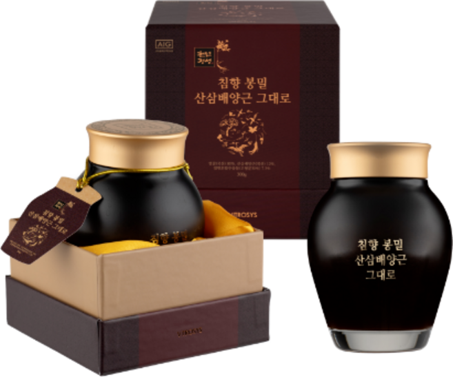 천년정성 침향 봉밀 산삼배양근 그대로 300g, 1개