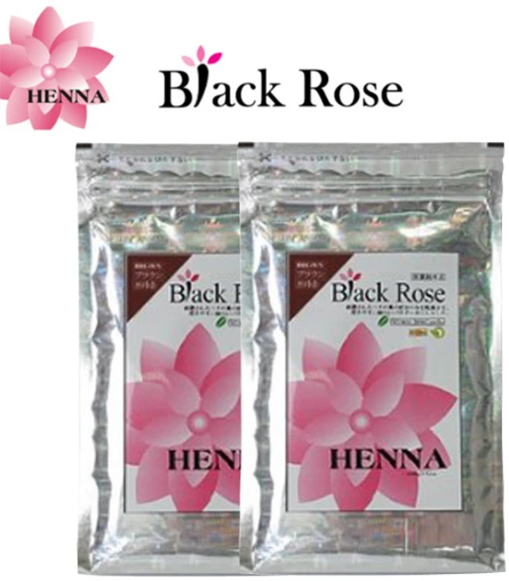 블랙로즈 헤나 염색약 100g 인도직수입 헤나 트리트먼트 가늘고 힘없는모발, 2개, 브라운 - 쿠팡