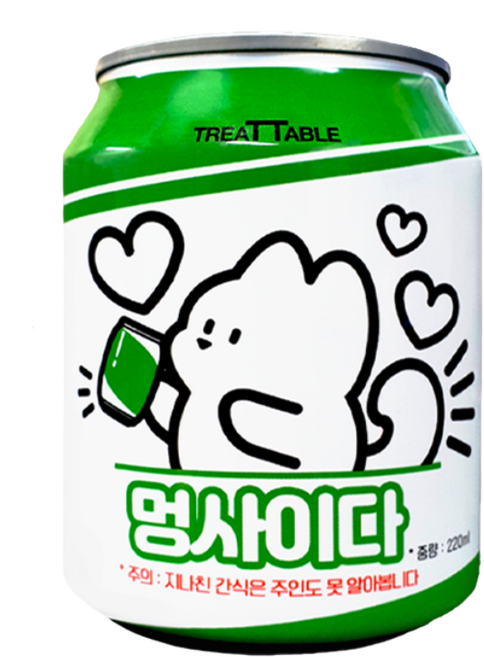 멍시리즈 강아지 음료수, 1개, 220ml, 강아지 사이다
