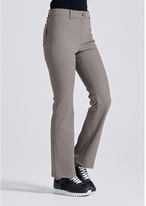 (NC야탑점 챌린저) 여성 웨이스트 포인트 슬림핏 부츠컷 팬츠 카키베이지 CHE3WPT5766KB