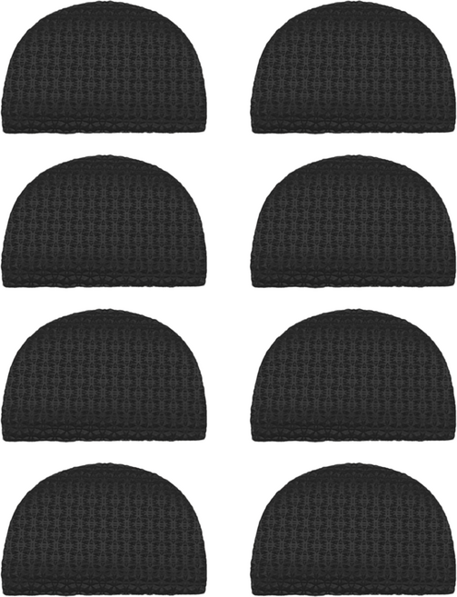 생활친구 밑창 뒷굽 보강 패드, 4세트, 블랙