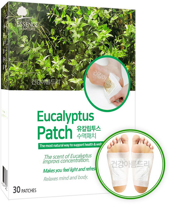 에센스네이쳐 유칼립투스 수액패치 30매입+2매 발패치, 1개, 32개입