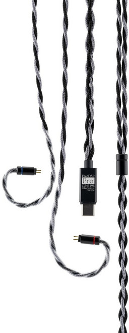 Moondrop FreeDSP Pro USB Type-C 0.78mm 2Pin 4.4mm 32Bit384kHz Litz C 수월비 이어폰