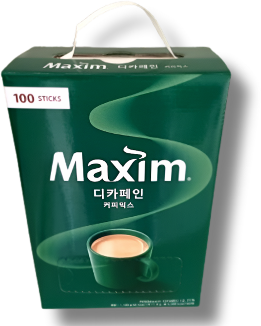맥심 디카페인 커피믹스 100T, 100개입, 1개