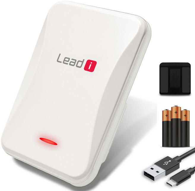 리드아이 IR 하이패스 단말기 라이트, 화이트, 본체(태양광거치대)