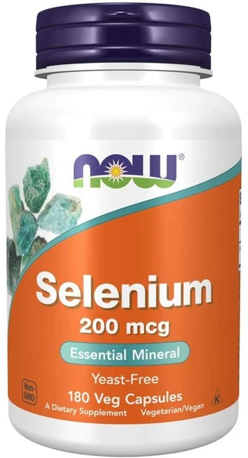 나우푸드 셀레늄 200mcg 캡슐 180정, 1개 - 쿠팡