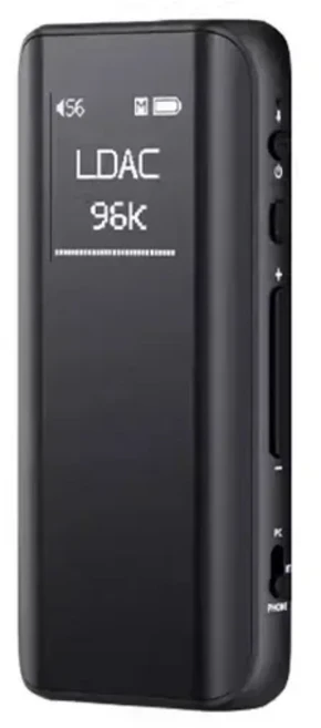 FiiO BTR 15 블루투스 5.1 수신기 USB DAC AMP 레졸루션 헤드폰 앰프 2* ES9219MQ DSD256 LDAC/aptX 3.5/4, 01 BTR15 black