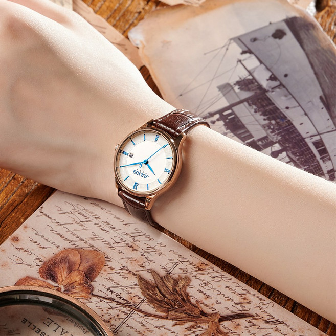 [쥴리어스] 커플시계 가죽시계 가죽밴드 JA-1328ML