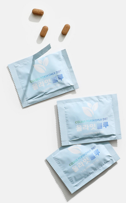 올라잇 블루 30포 다이어트 영양제 콜레우스포스콜린 타트체리, 1개, 144g