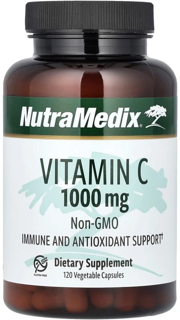NutraMedix 비타민C 1 000mg 베지 캡슐 120정 NutraMedix (뉴트라메딕스), NutraMedix, 비타민C, 1,000mg, 베지, 1개 - 쿠팡